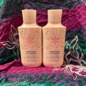 BBW Fireside Flurries *body lotion* SET OF 2